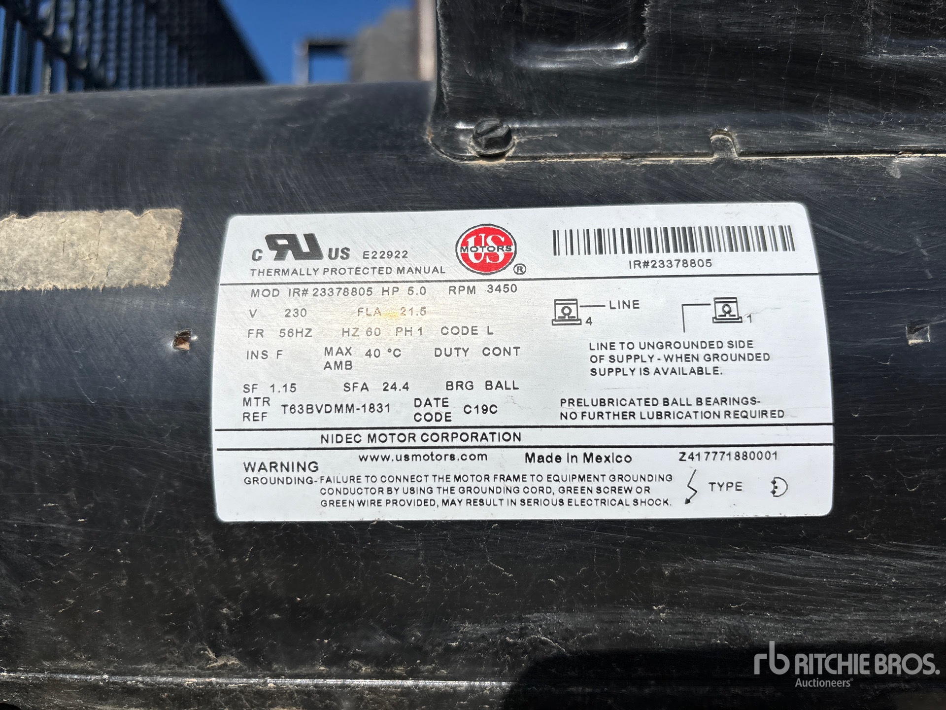 Ingersoll Rand 21 CFM MOBILE 60 L