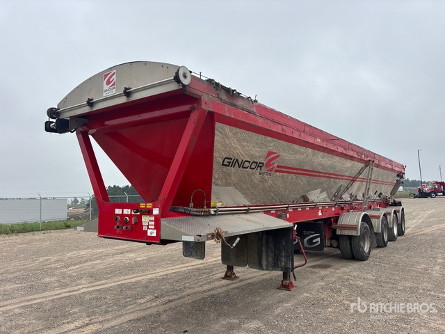 2022 Gincor 48 Ft Quad/a Live Bottom Trailer