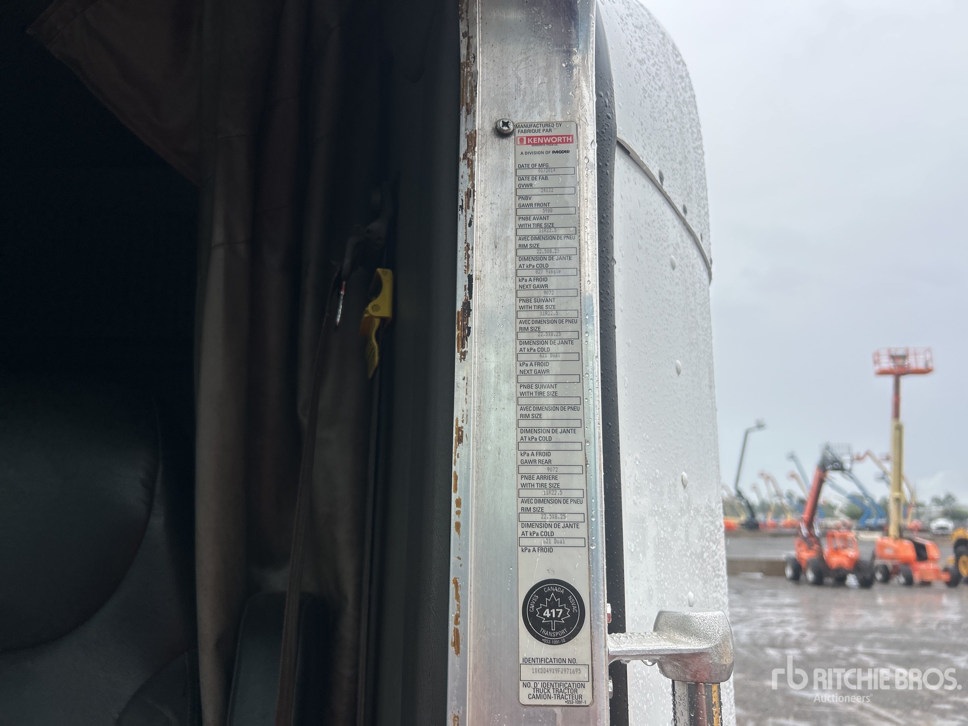 2015 Kenworth T800