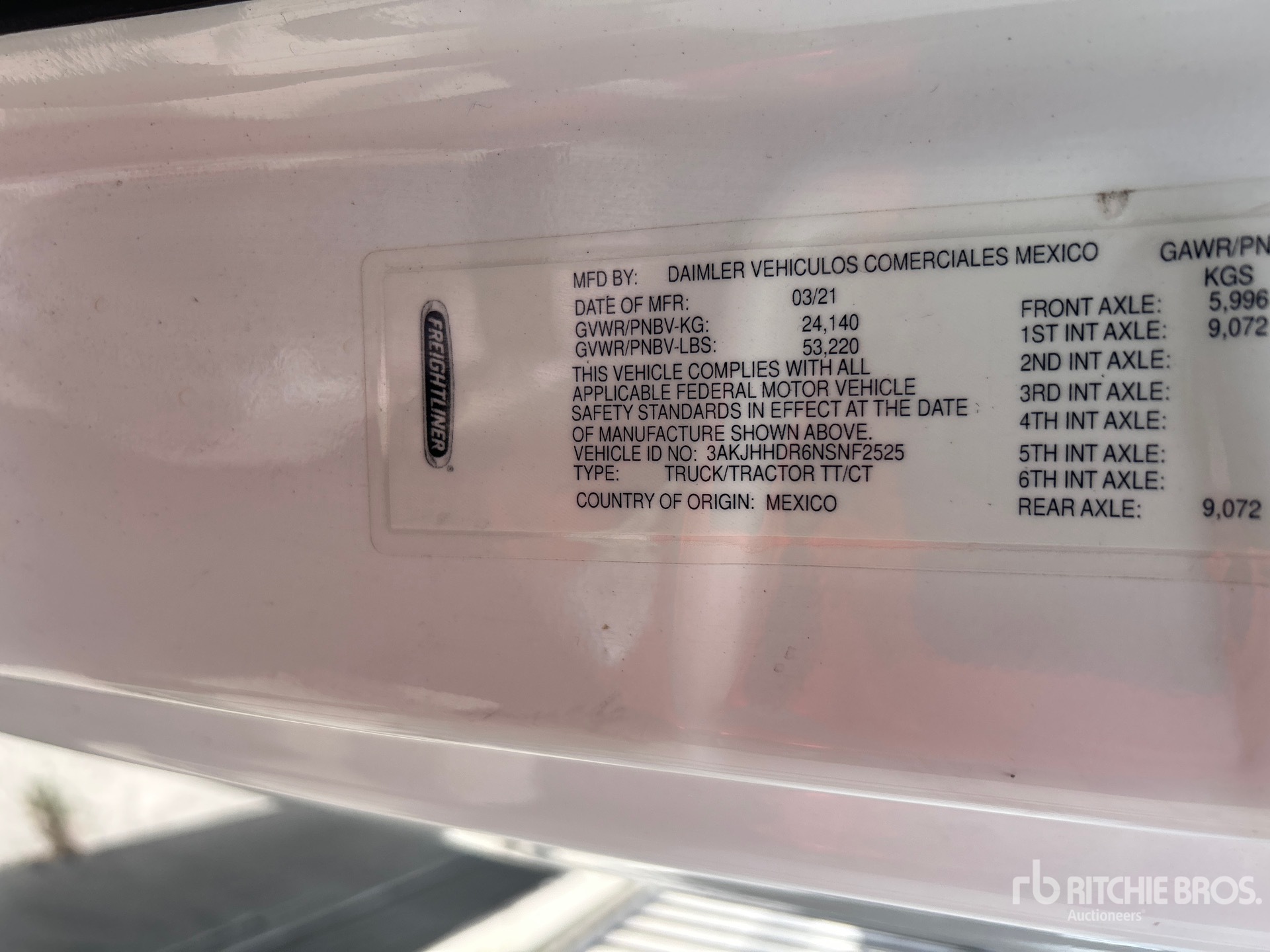 2022 Freightliner CASCADIA 126