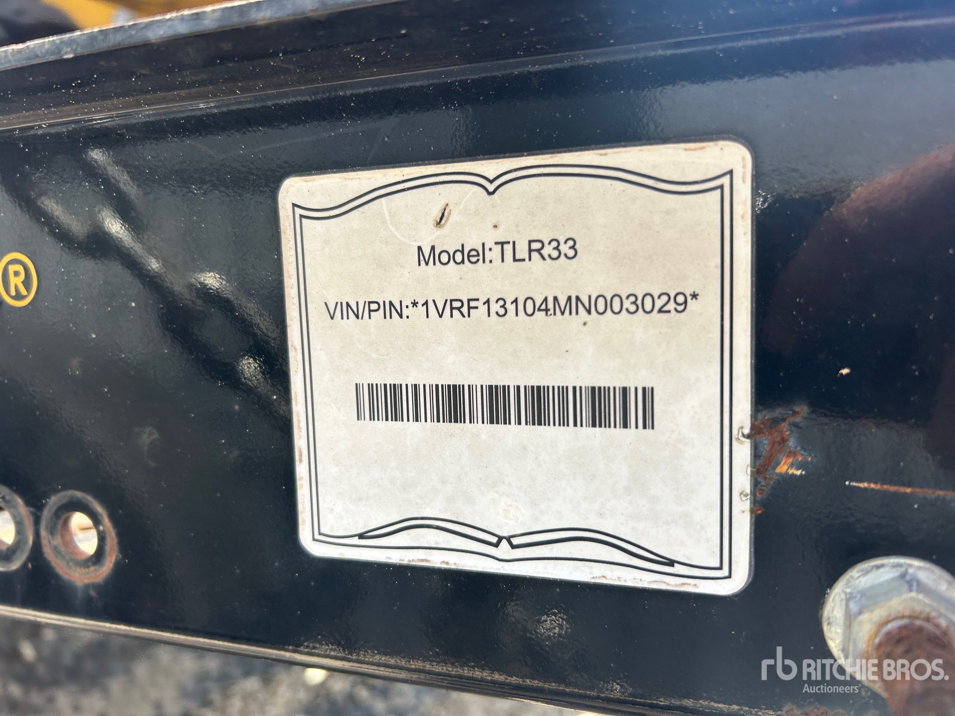 2021 Vermeer TLR33