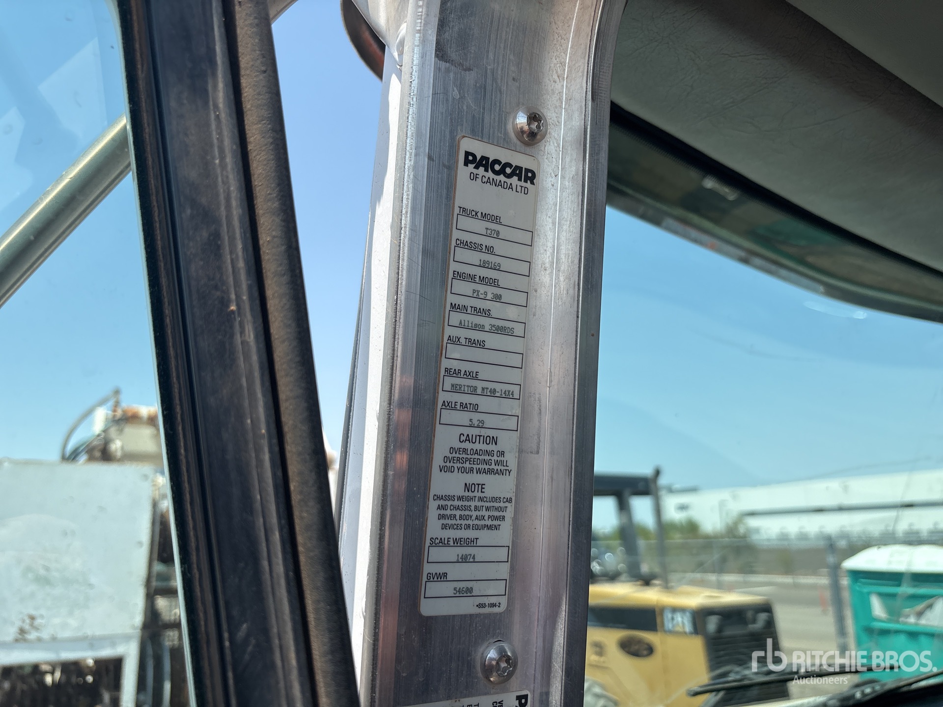 2018 Kenworth T370