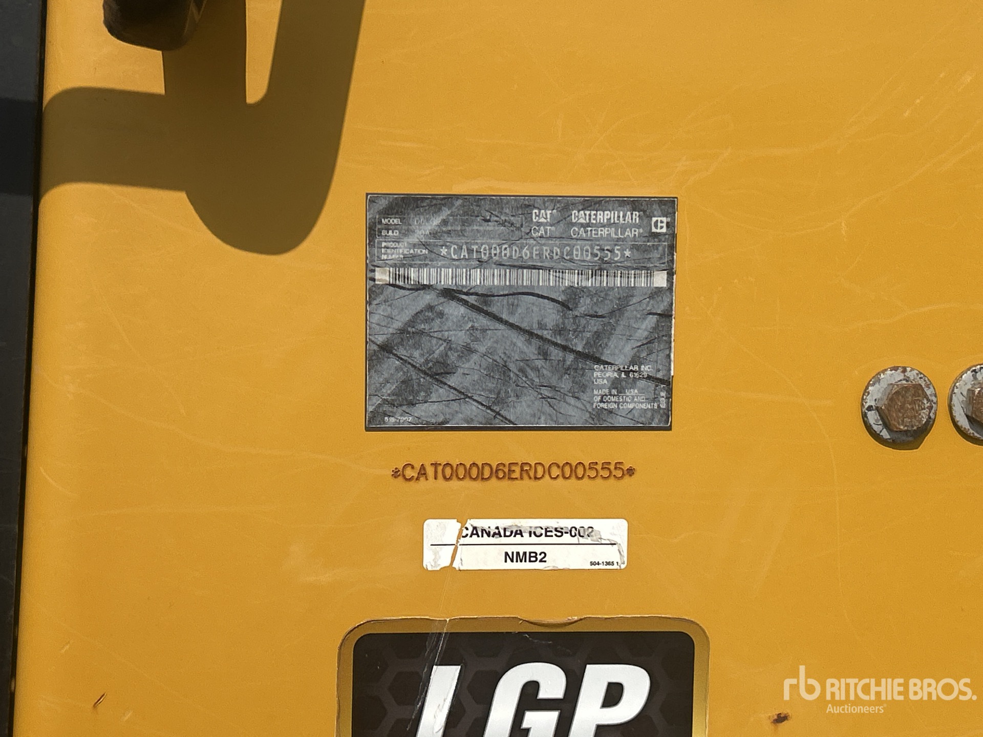 2020 Caterpillar D6 LGP