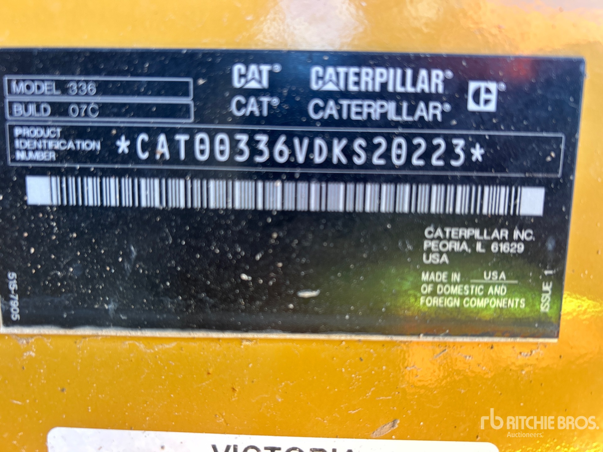 2021 Caterpillar 336