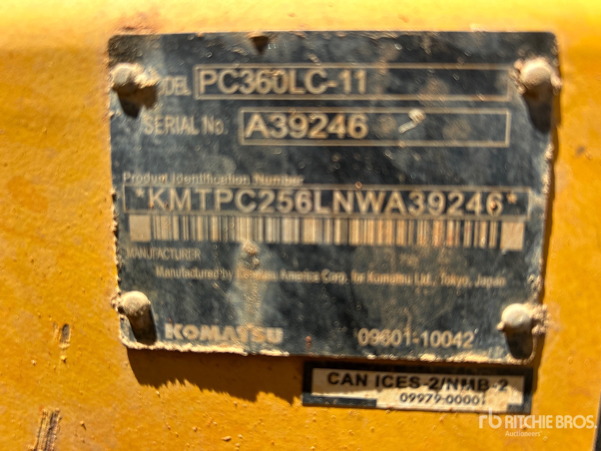 2023 Komatsu PC360LC-11