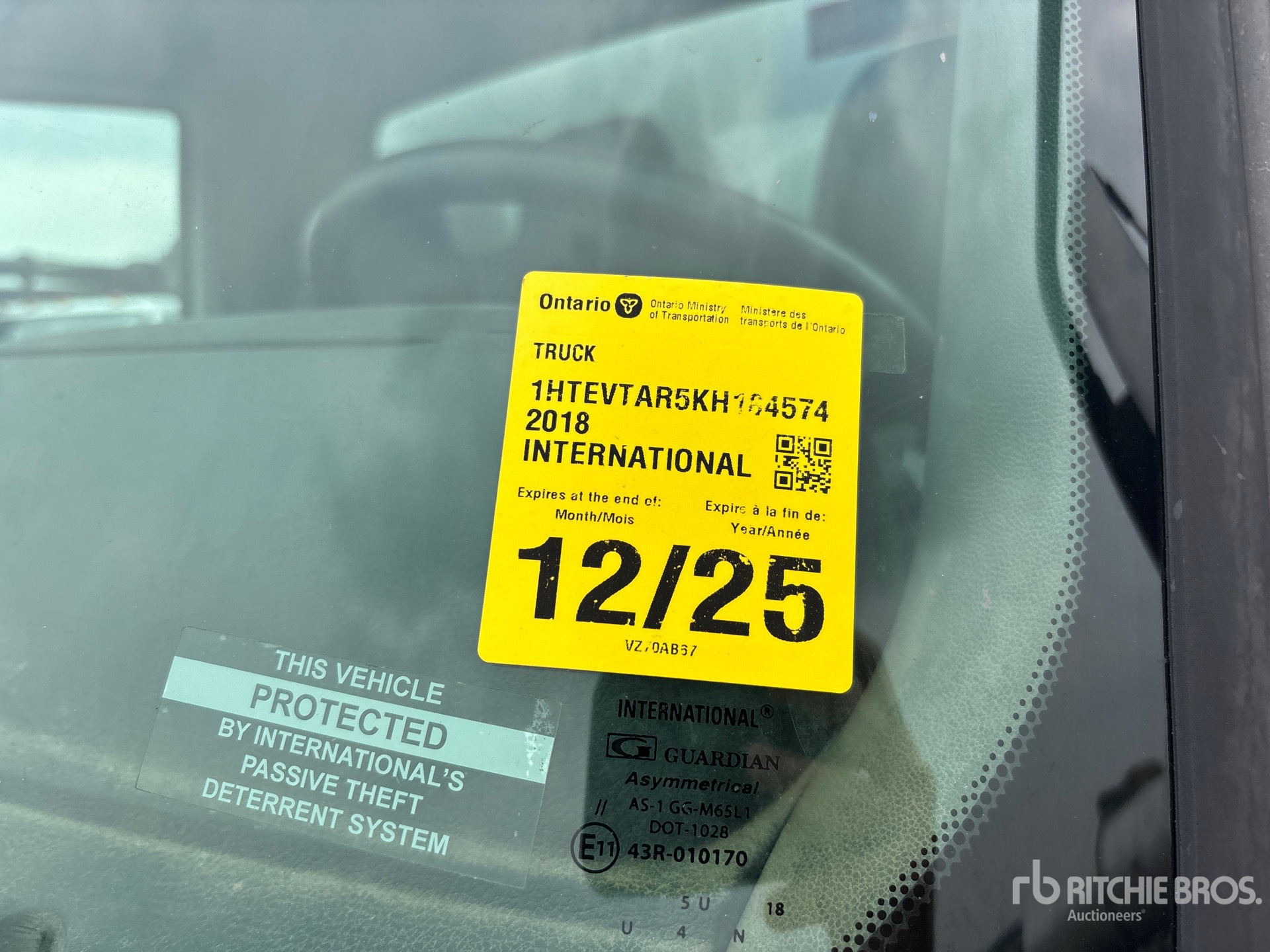 2019 International MV607