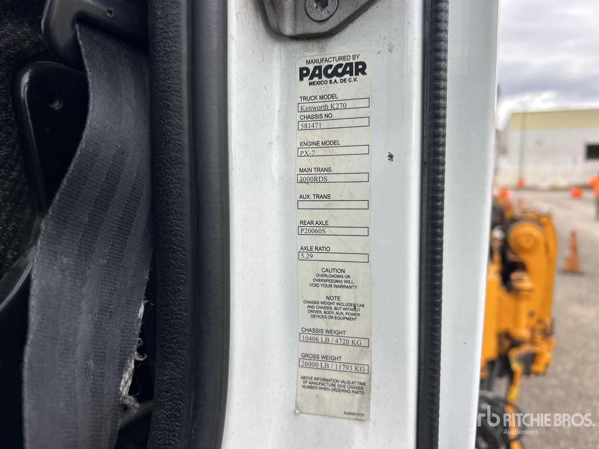 2017 Kenworth K270