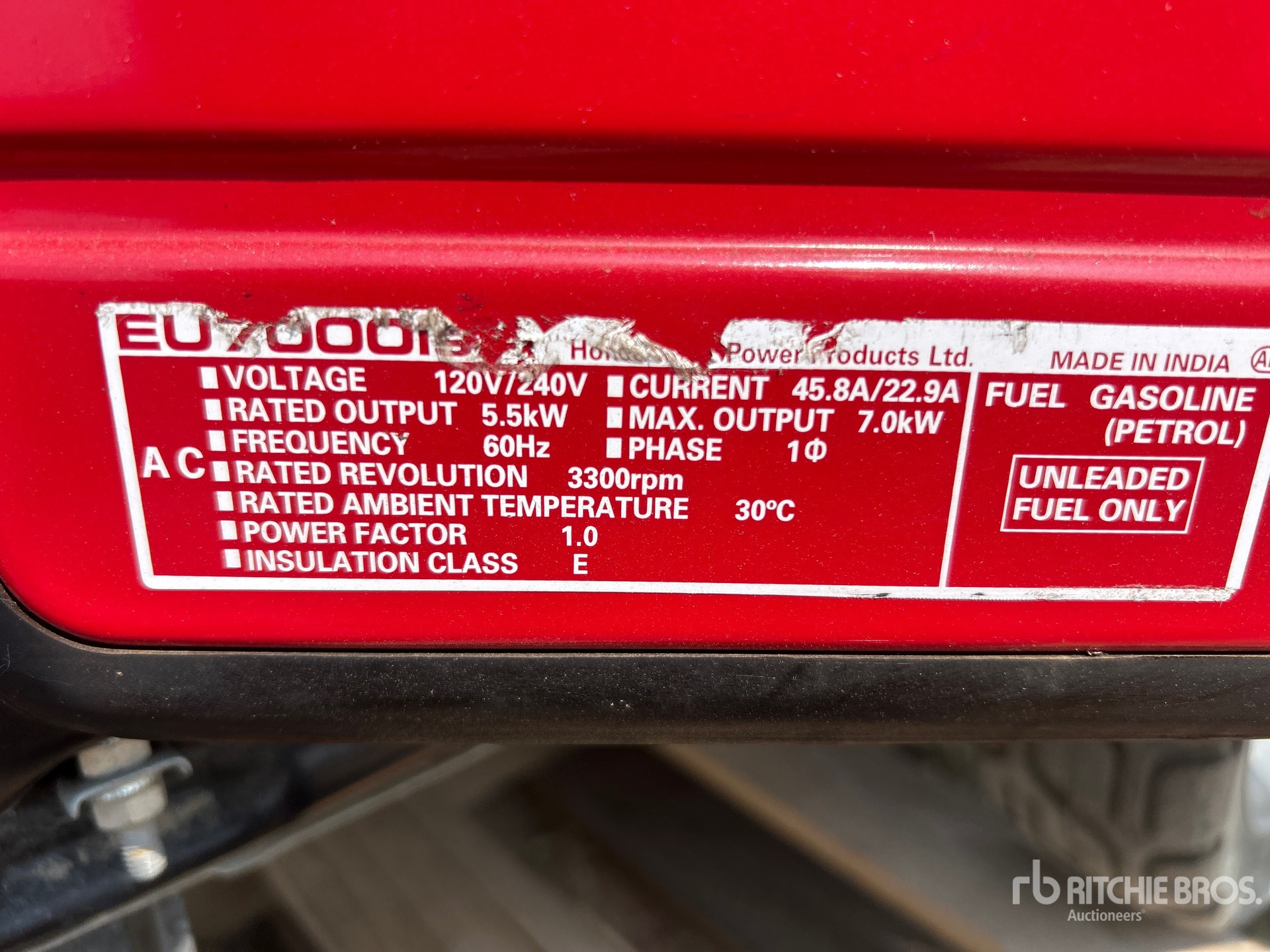 2021 Honda  EU7000IS