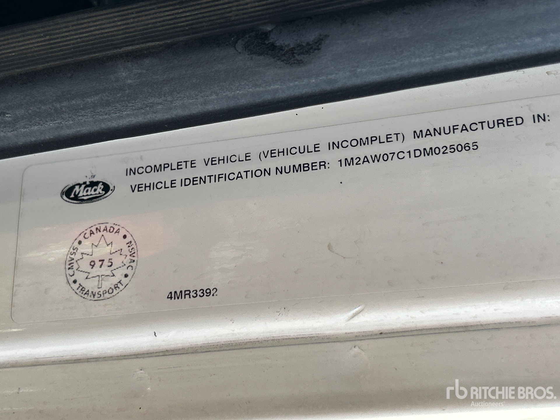 2013 Mack CXU613