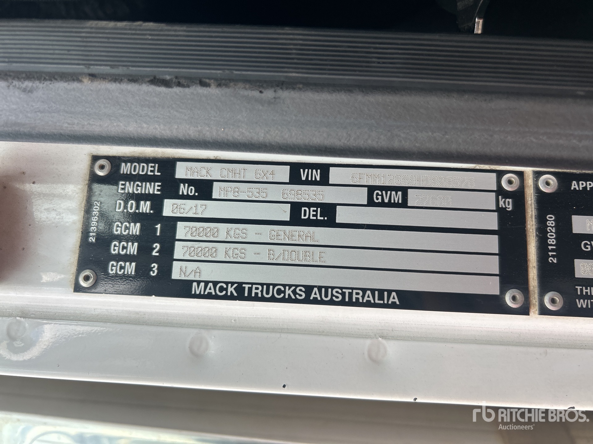 2017 Mack CMHT TRIDENT