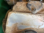 Engine with Emission Label