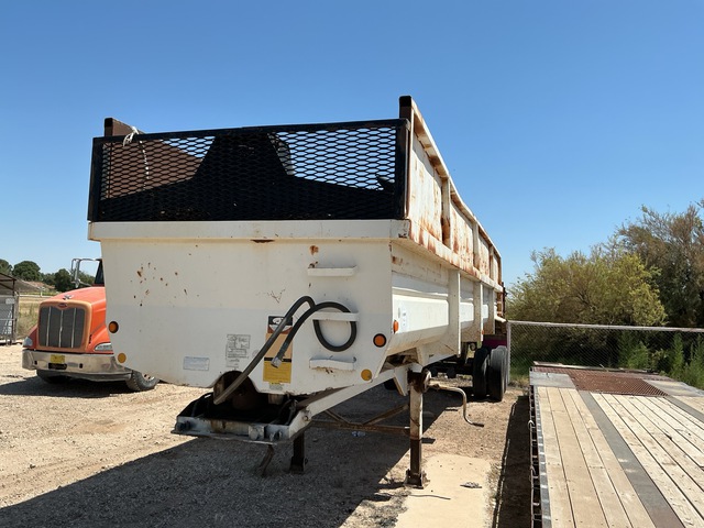 2005 Lufkin ULD-38 38 ft T/A End Dump Trailer