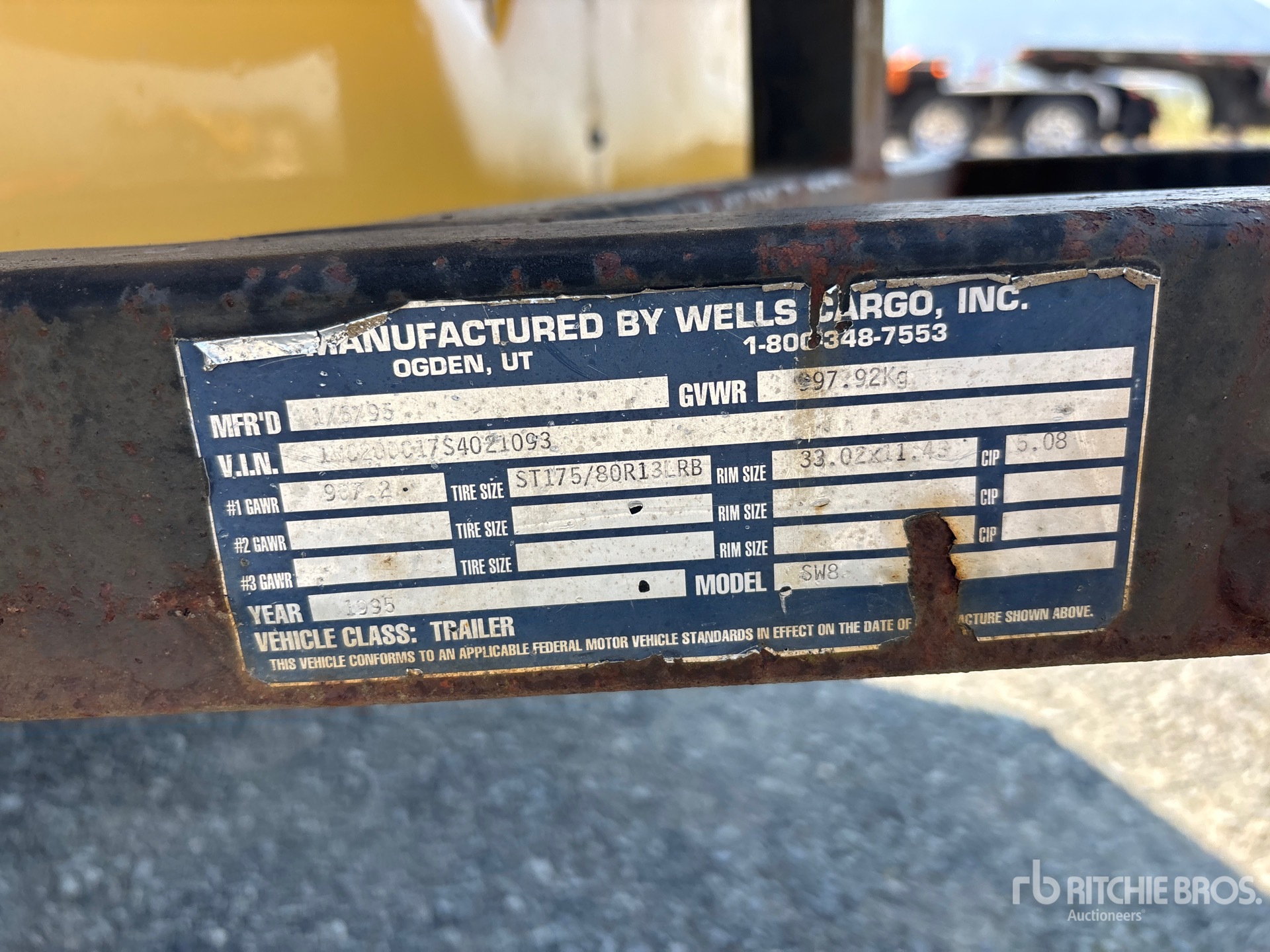 1995 Wells Cargo S/A