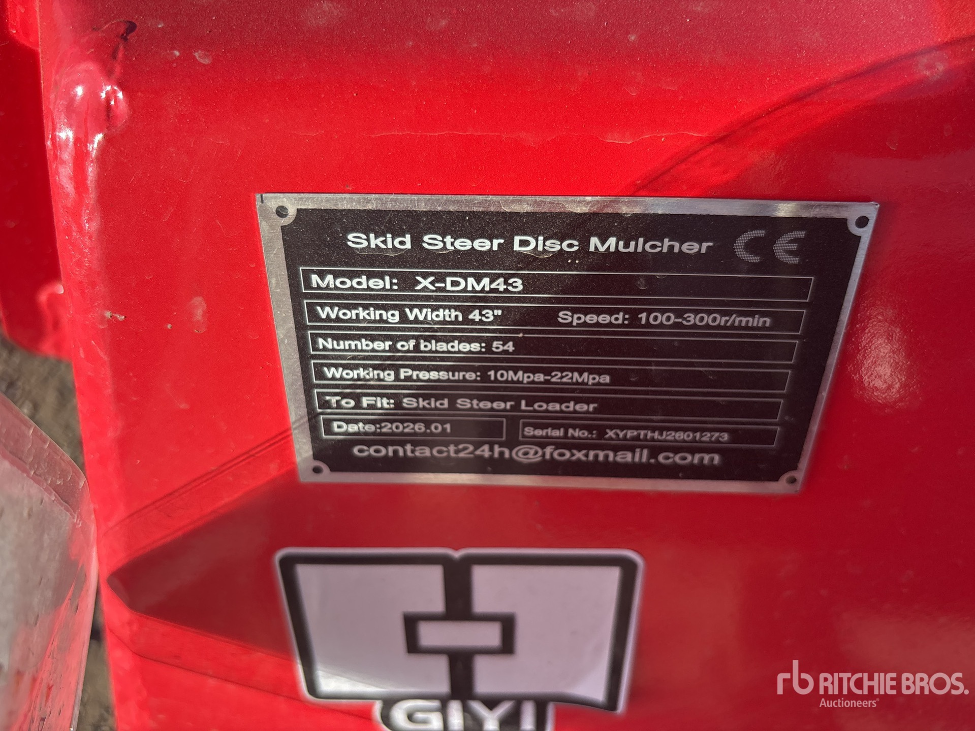 2026 GIYI GYX-DM43