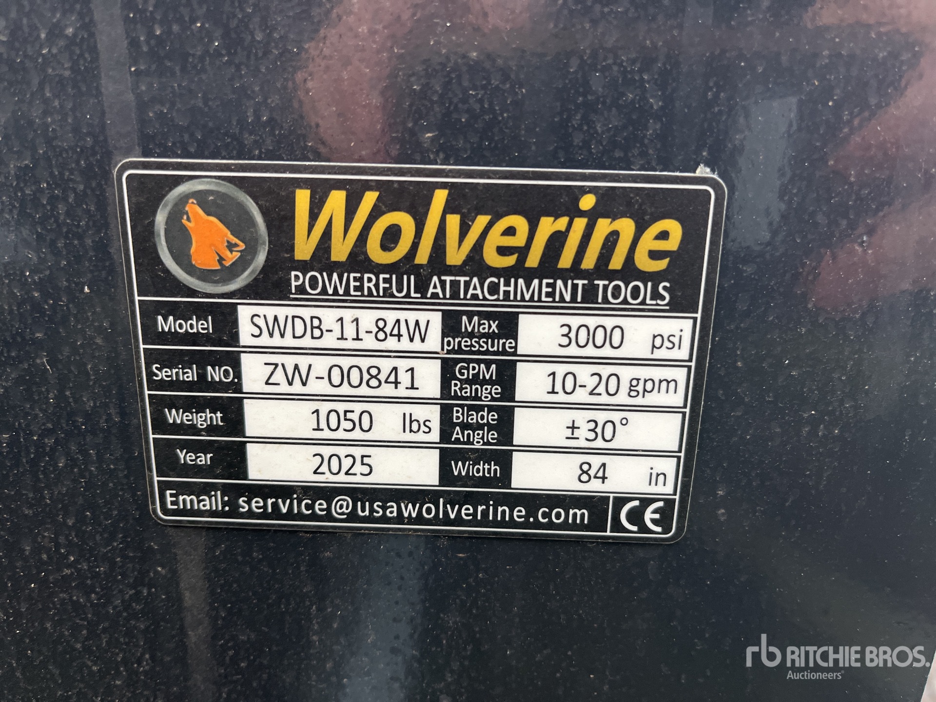 2025 Wolverine SWDB-11-84W