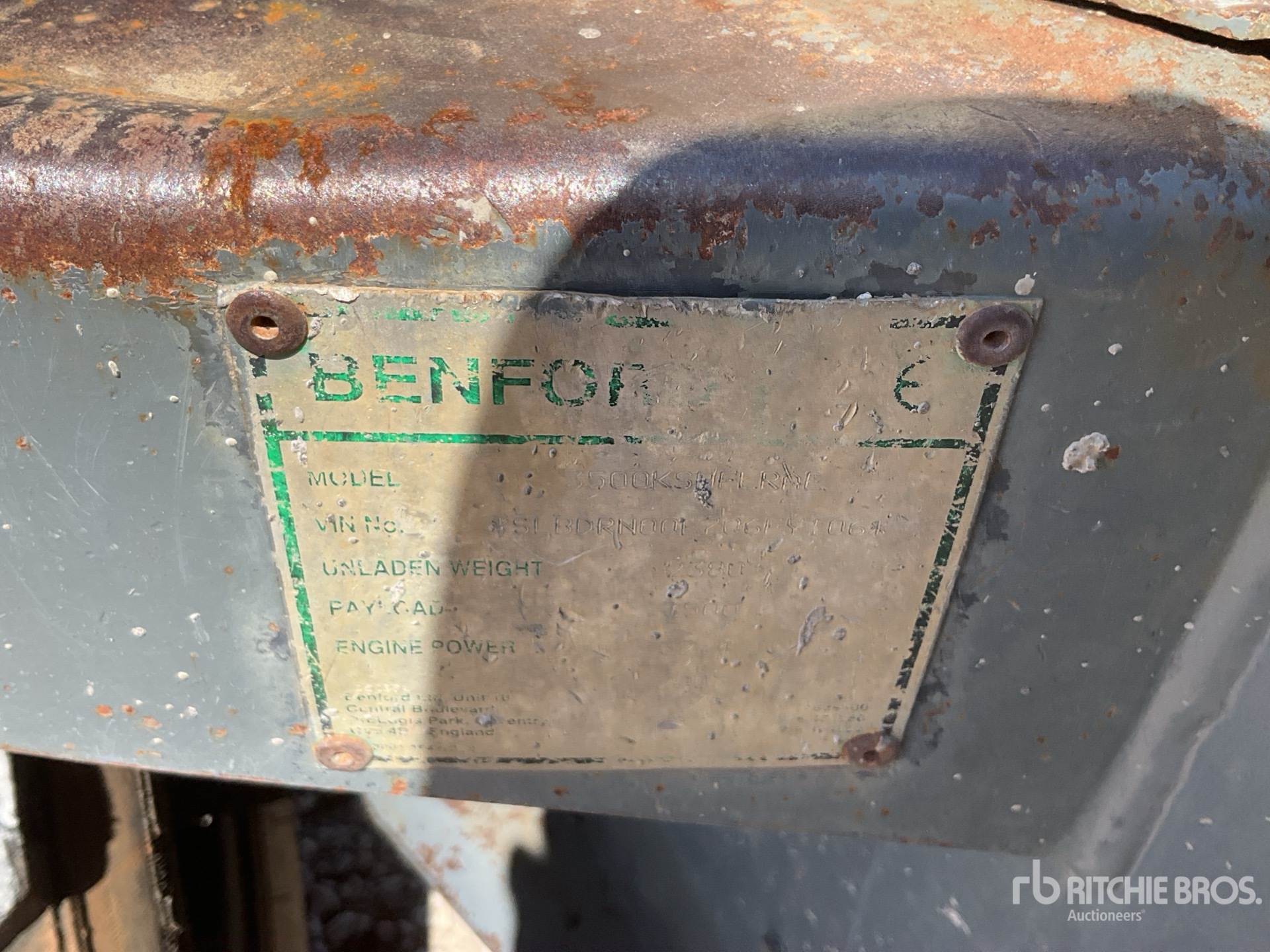 2007 Benford  3500KS