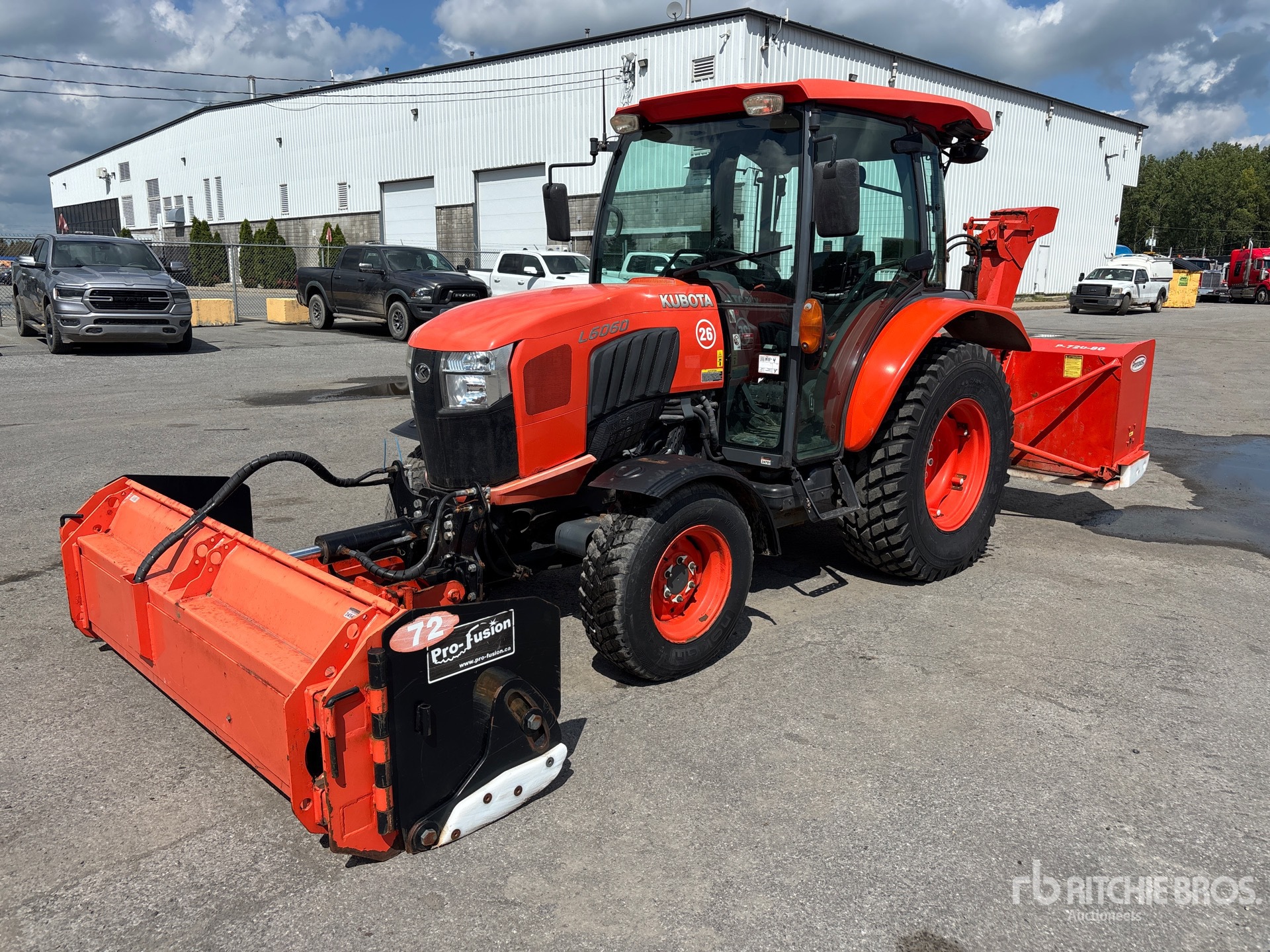 2018 Kubota L6060D 
