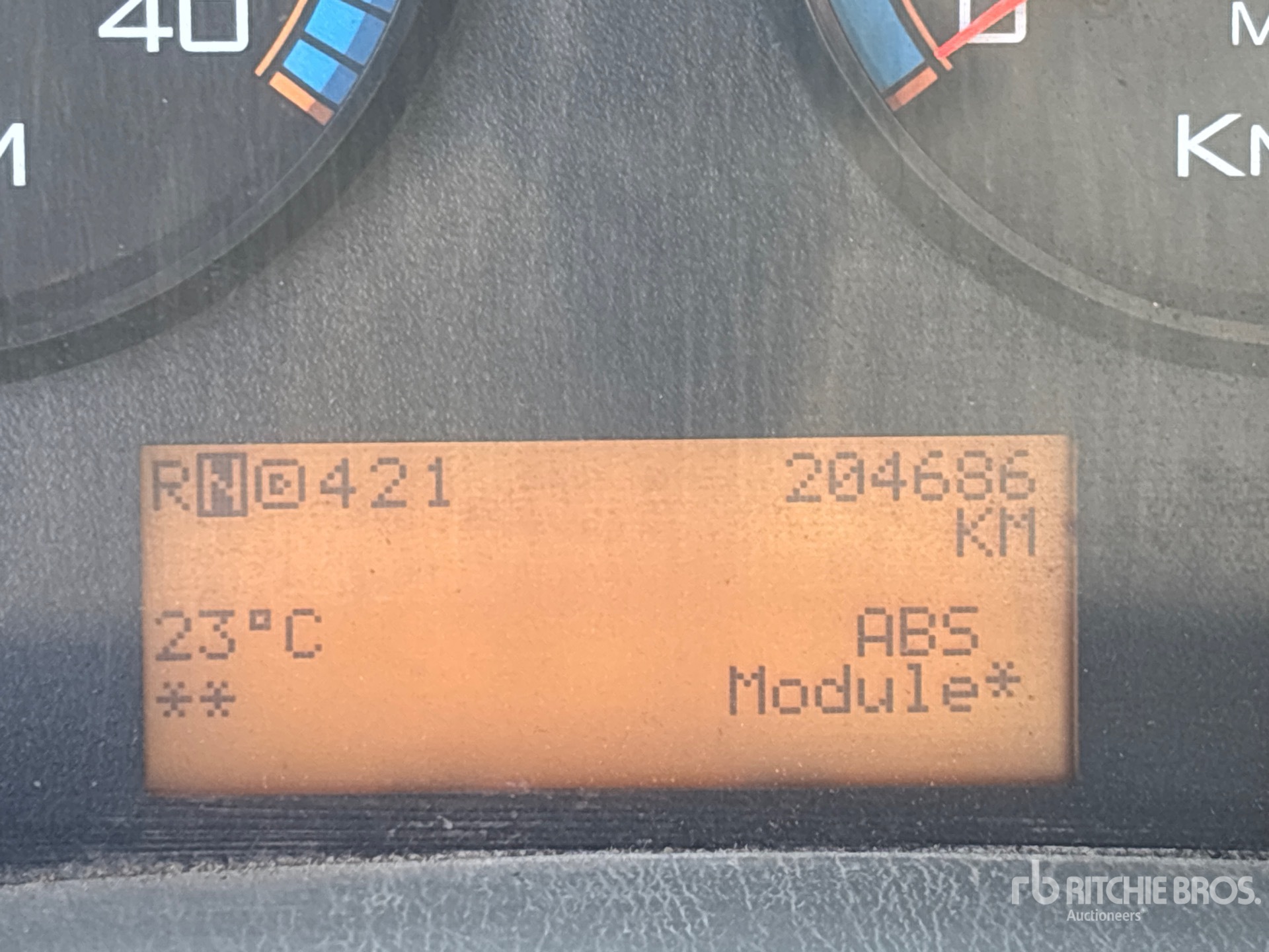 General Appearance with Hour Meter / Odometer