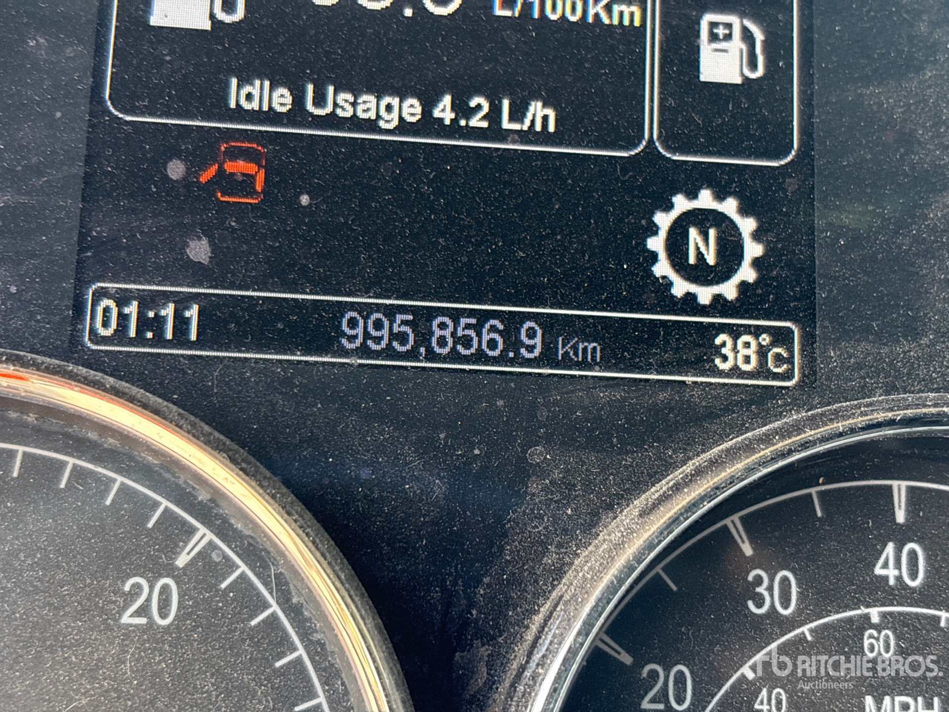 General Appearance with Hour Meter / Odometer