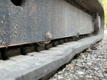 Undercarriage with Left Track Rollers