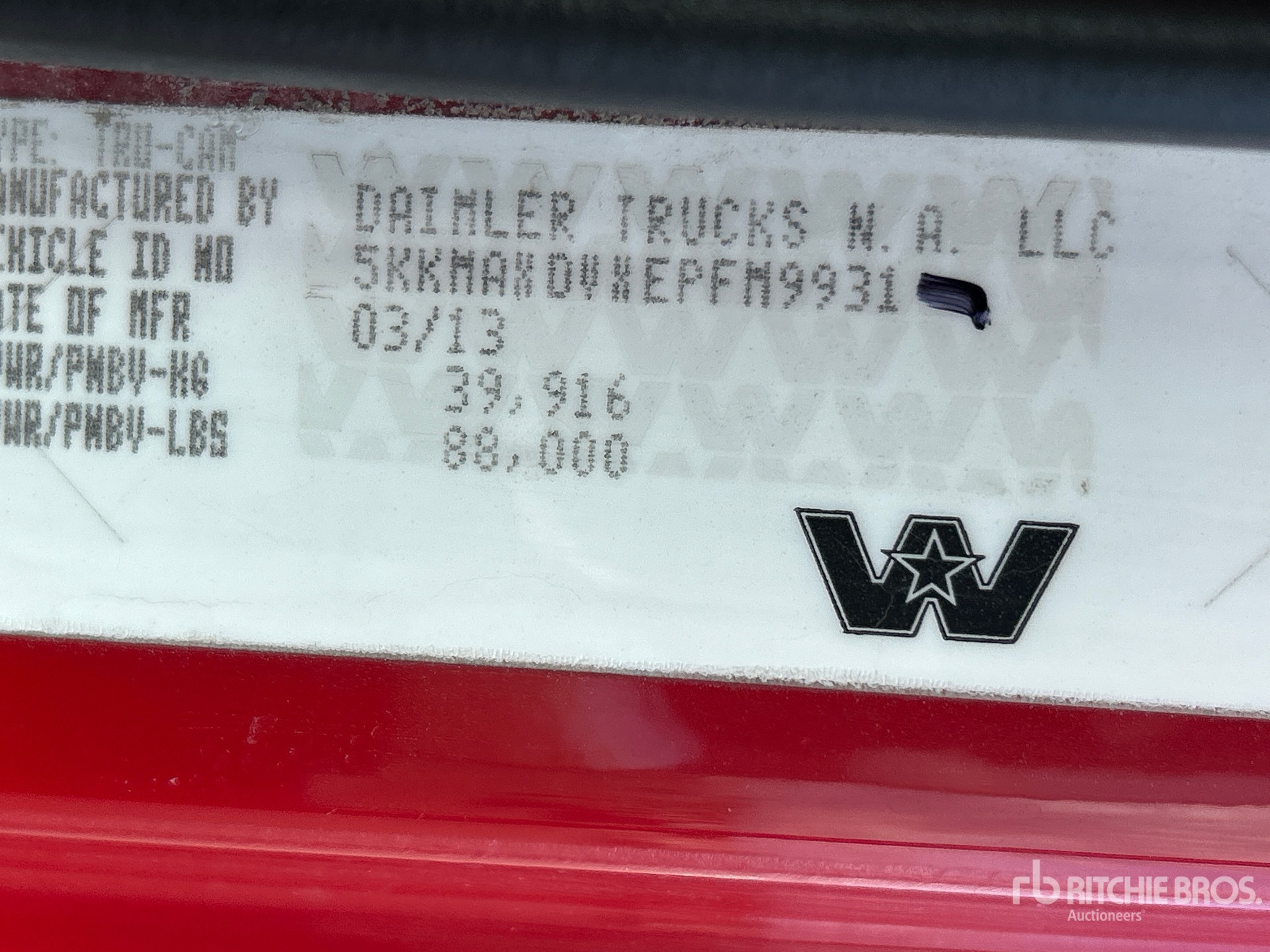 2014 Western Star 4700