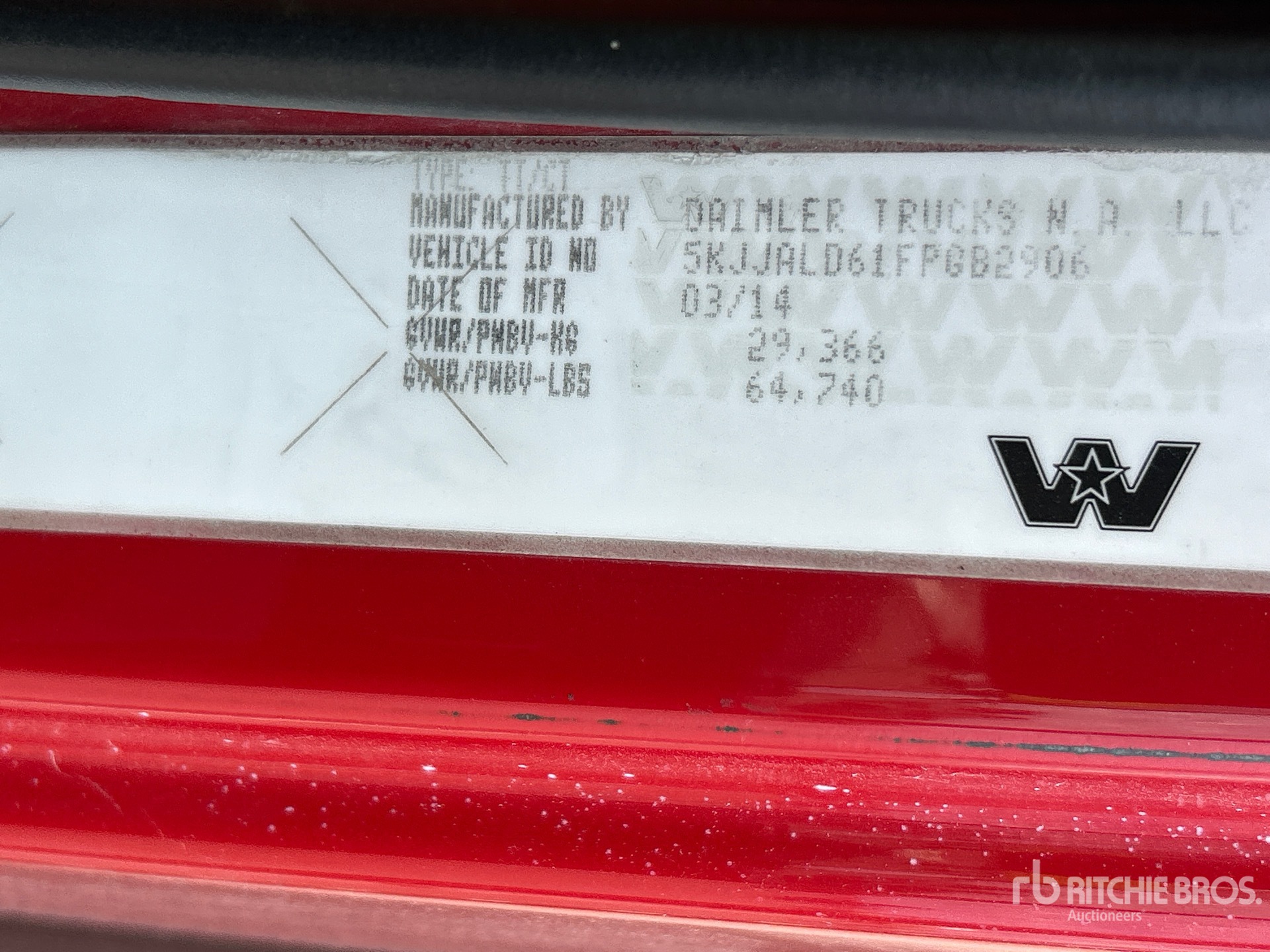 2015 Western Star 4900