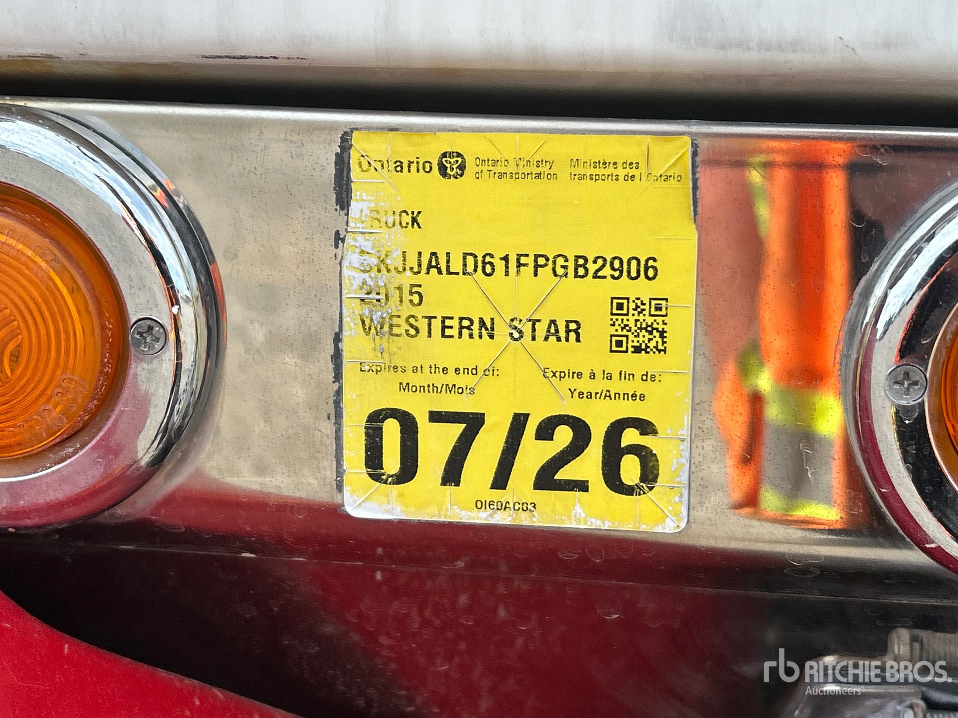 2015 Western Star 4900