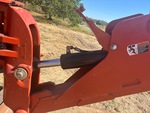 Backhoe with Boom Lift Cylinder