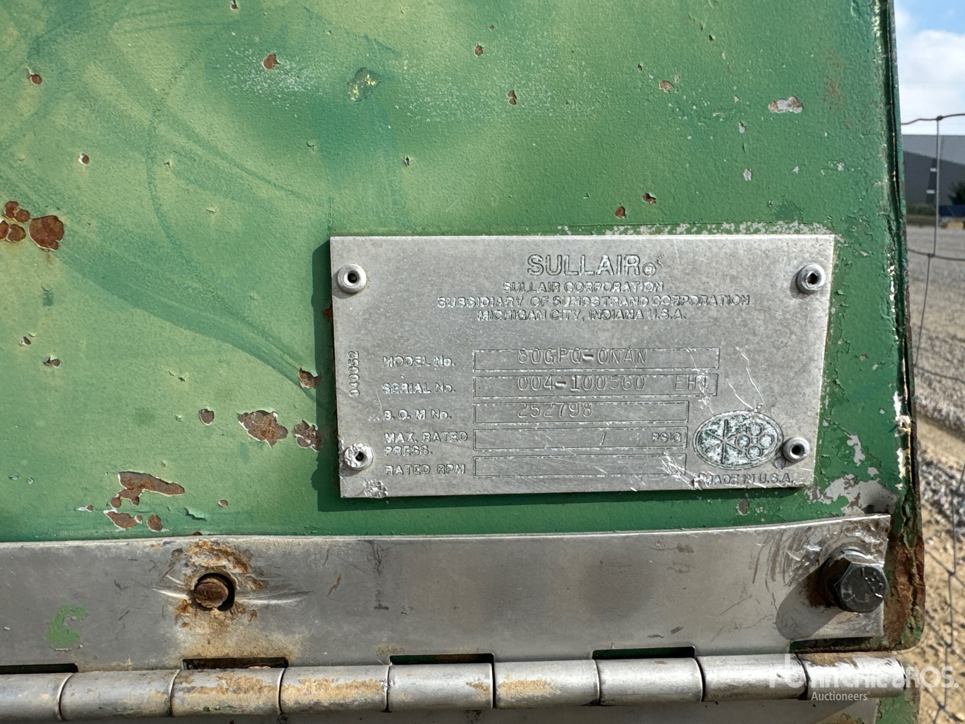 1990 Sullair 80GPQ