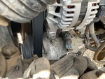 Engine with A/C Compressor