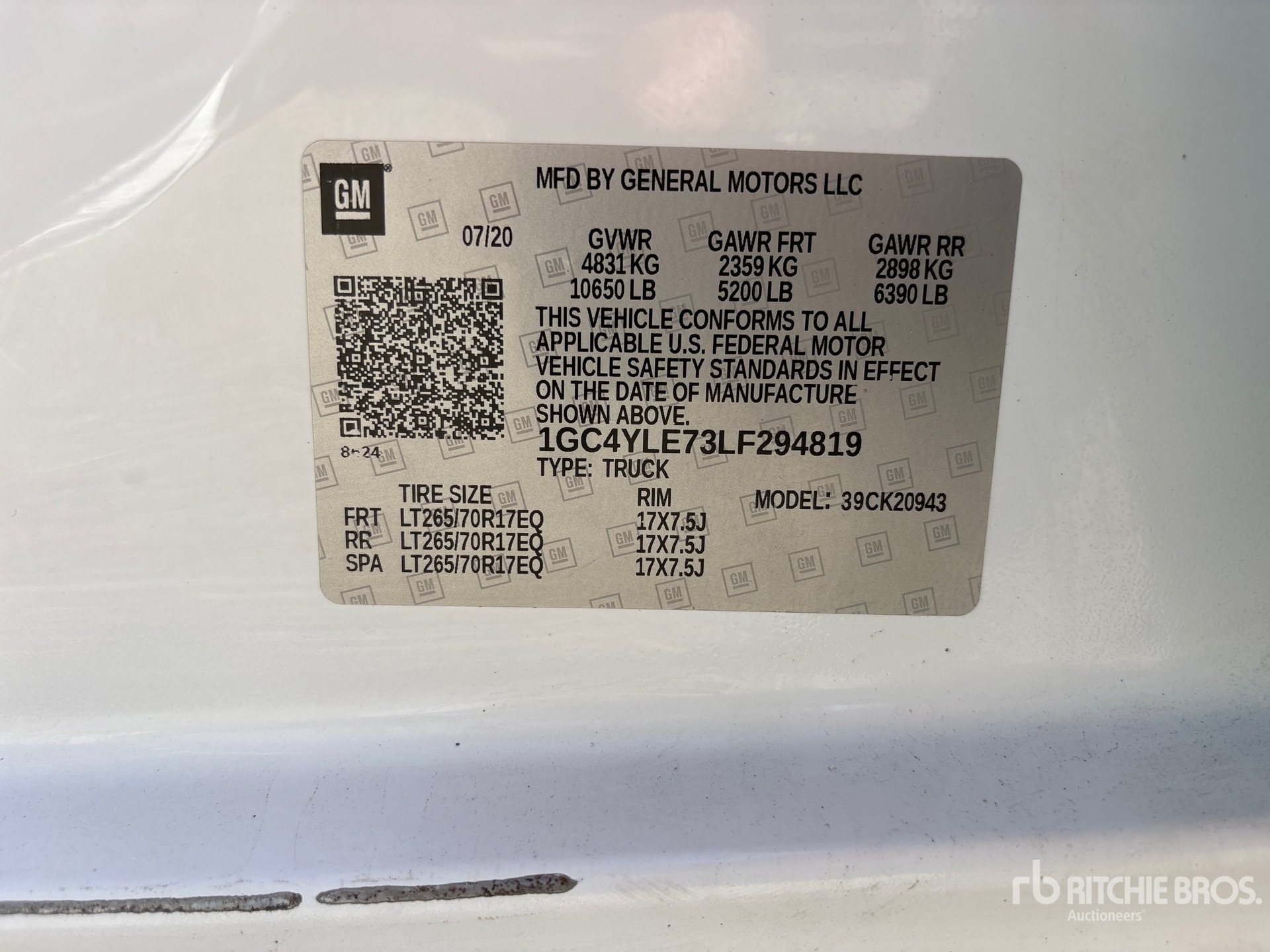 2020 Chevrolet Silverado 2500