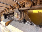 Undercarriage with Right Carrier Rollers