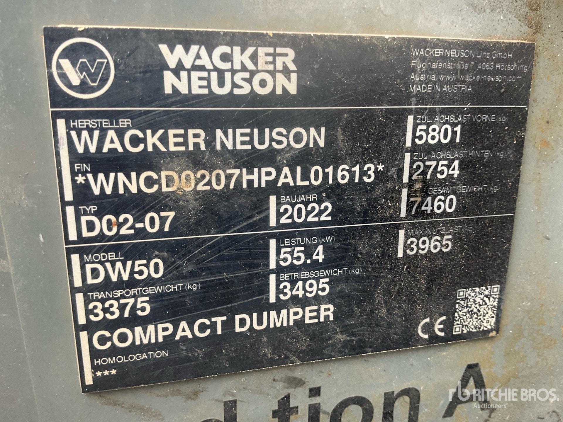2021 Wacker Neuson DW50