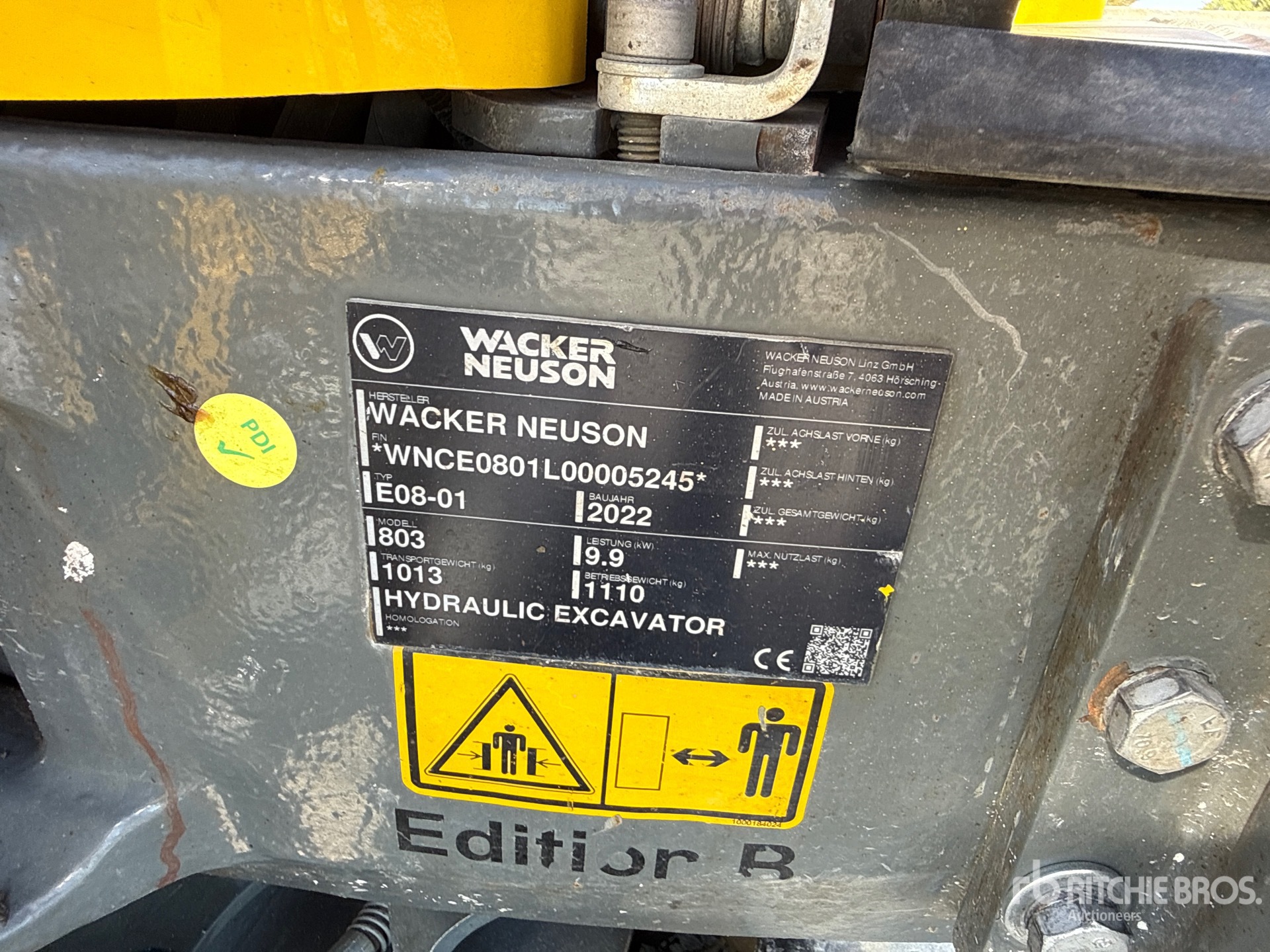 2022 Wacker Neuson 803