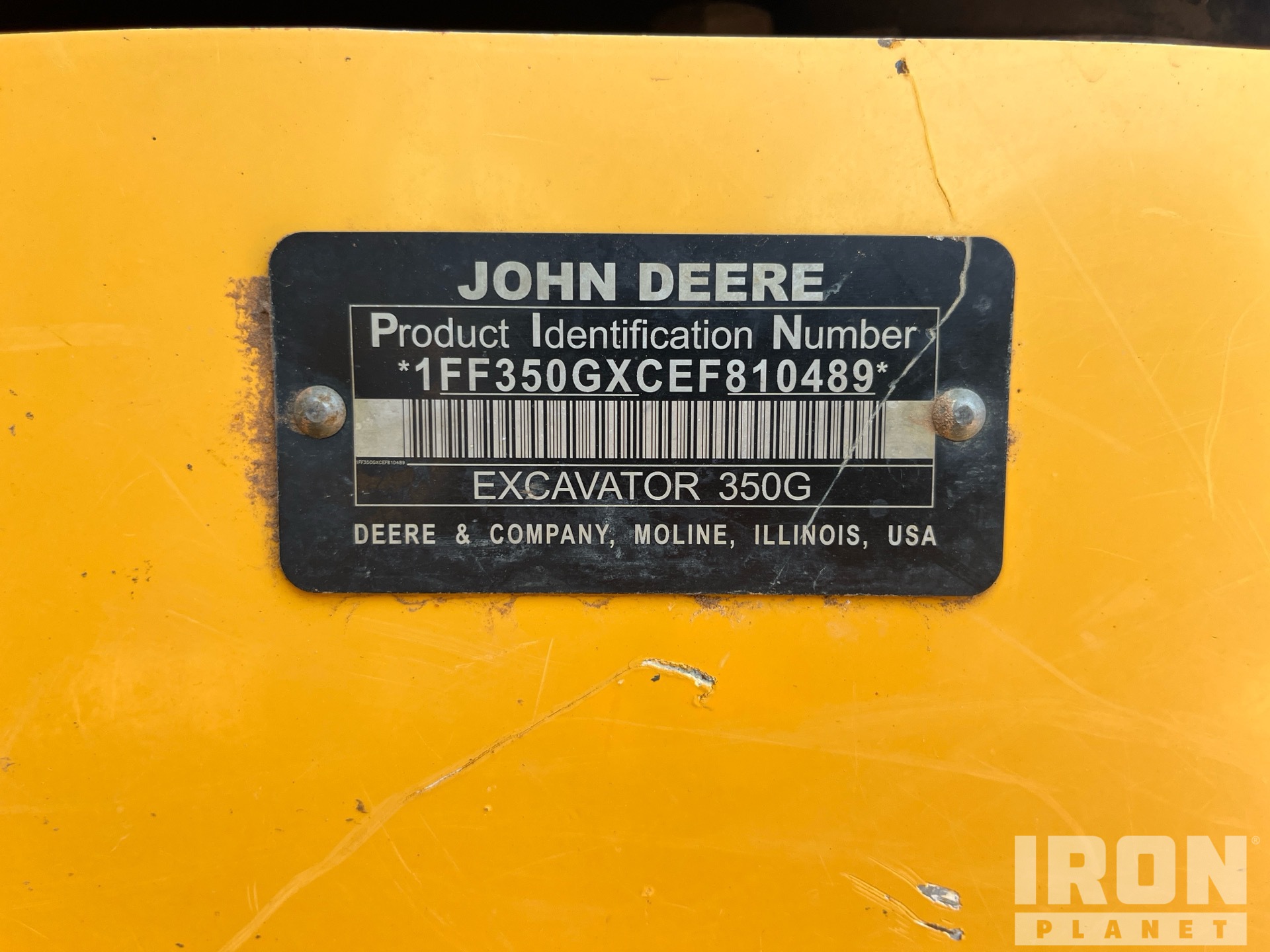 2015 John Deere 350G LC
