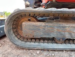 Undercarriage with Left Track Tensioner
