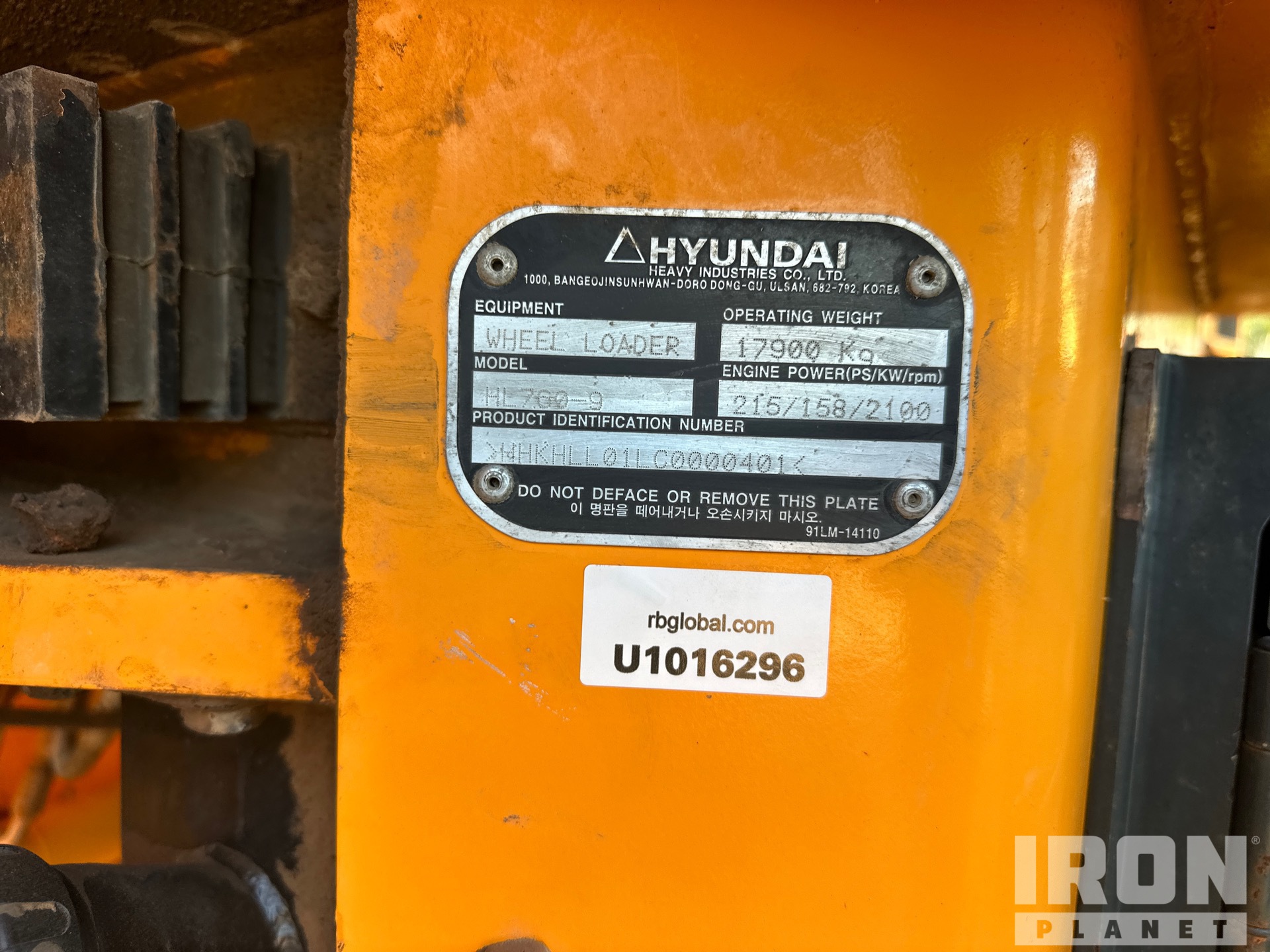 Hyundai HL760-9