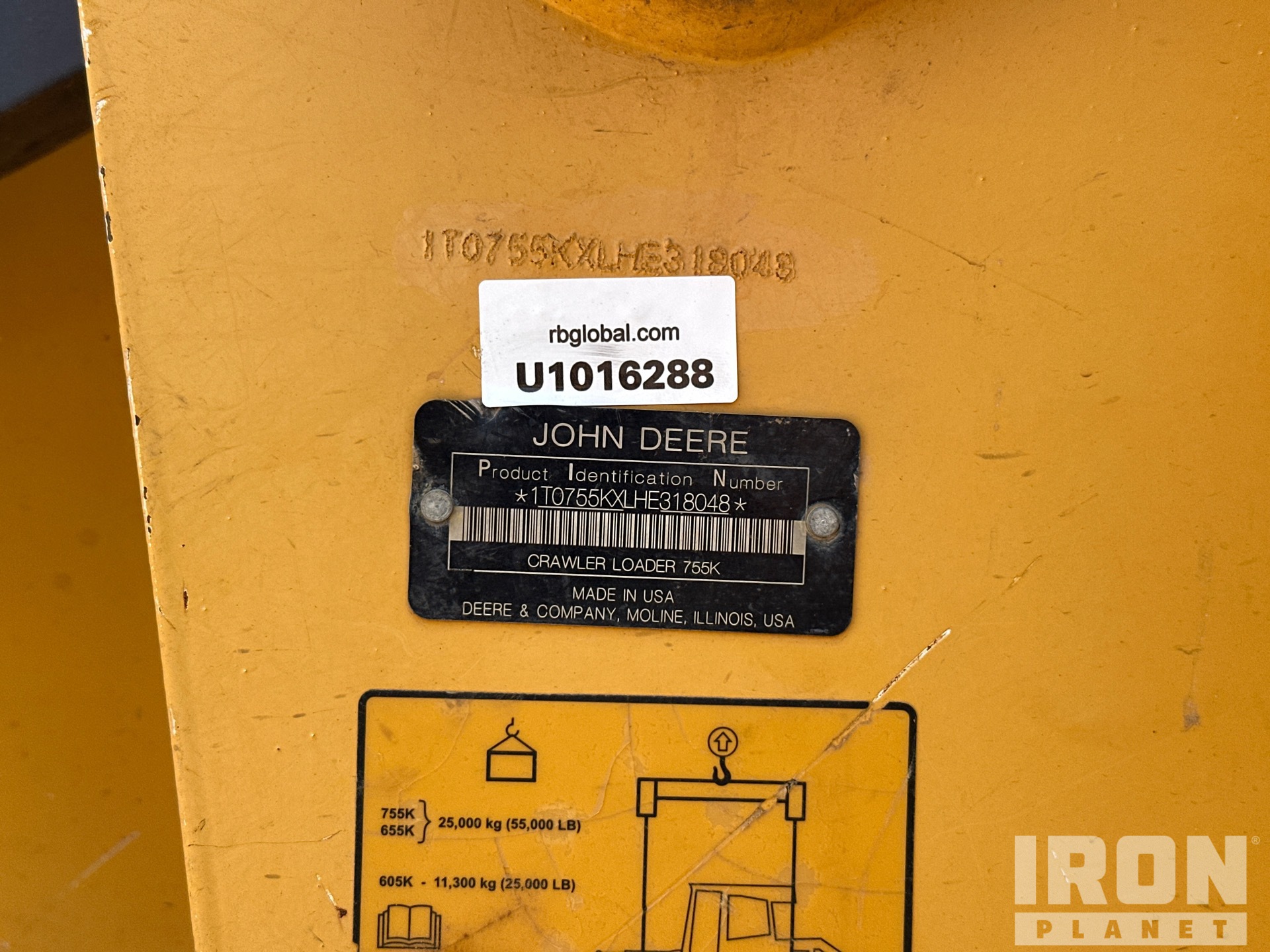2017 John Deere 755K