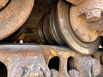Undercarriage with Left Track Rollers
