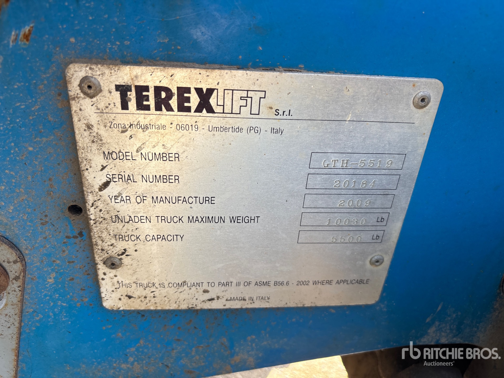 2009 Genie GTH-5519