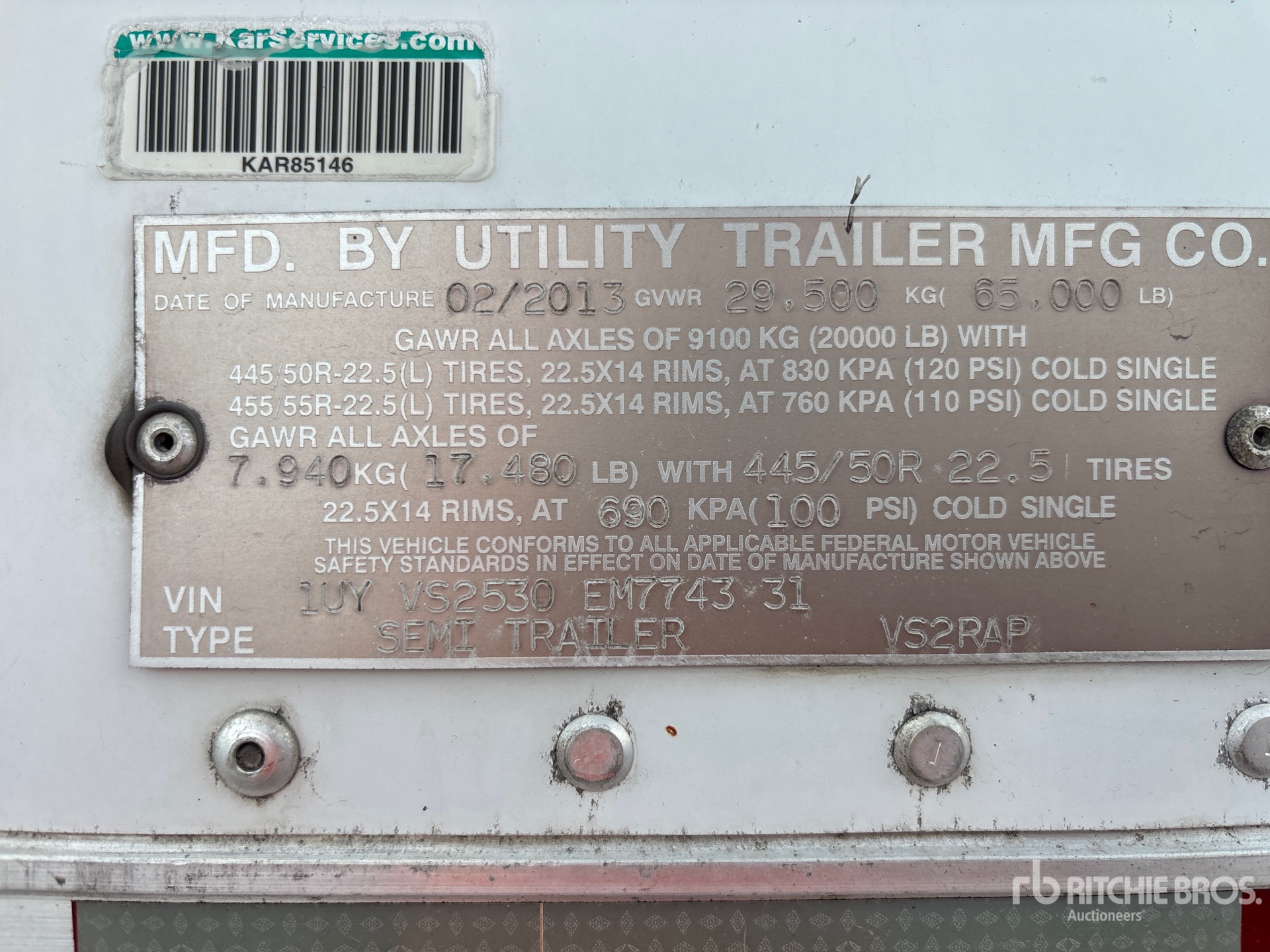 2014 Utility 3000R
