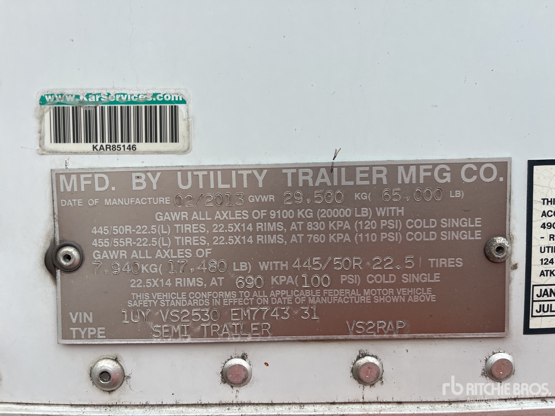 2014 Utility 3000R