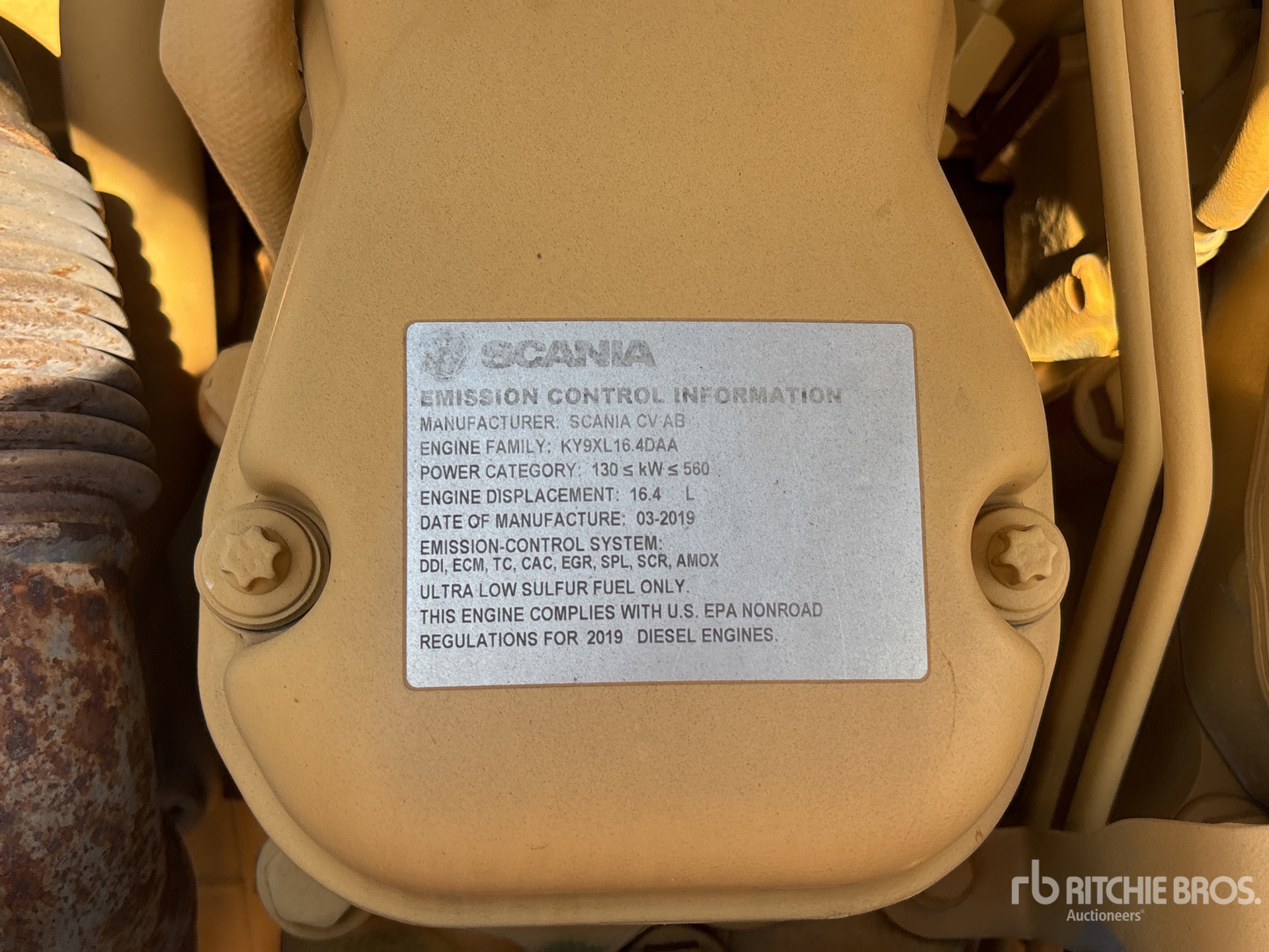 2019 Scania DC16 084A