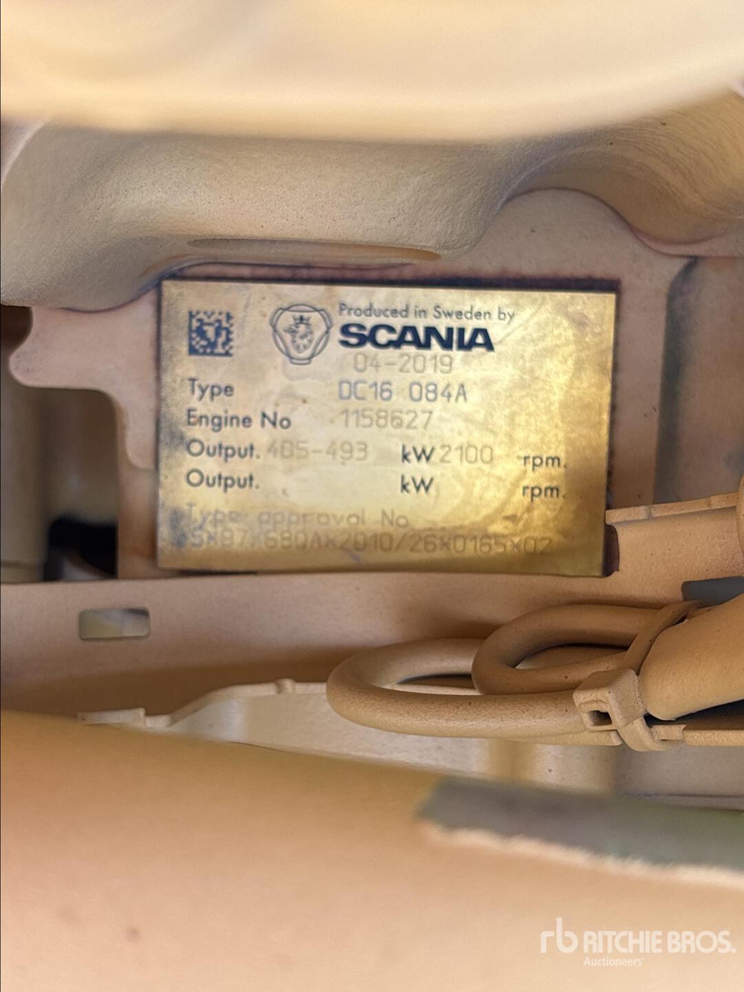 2019 Scania DC16 084A