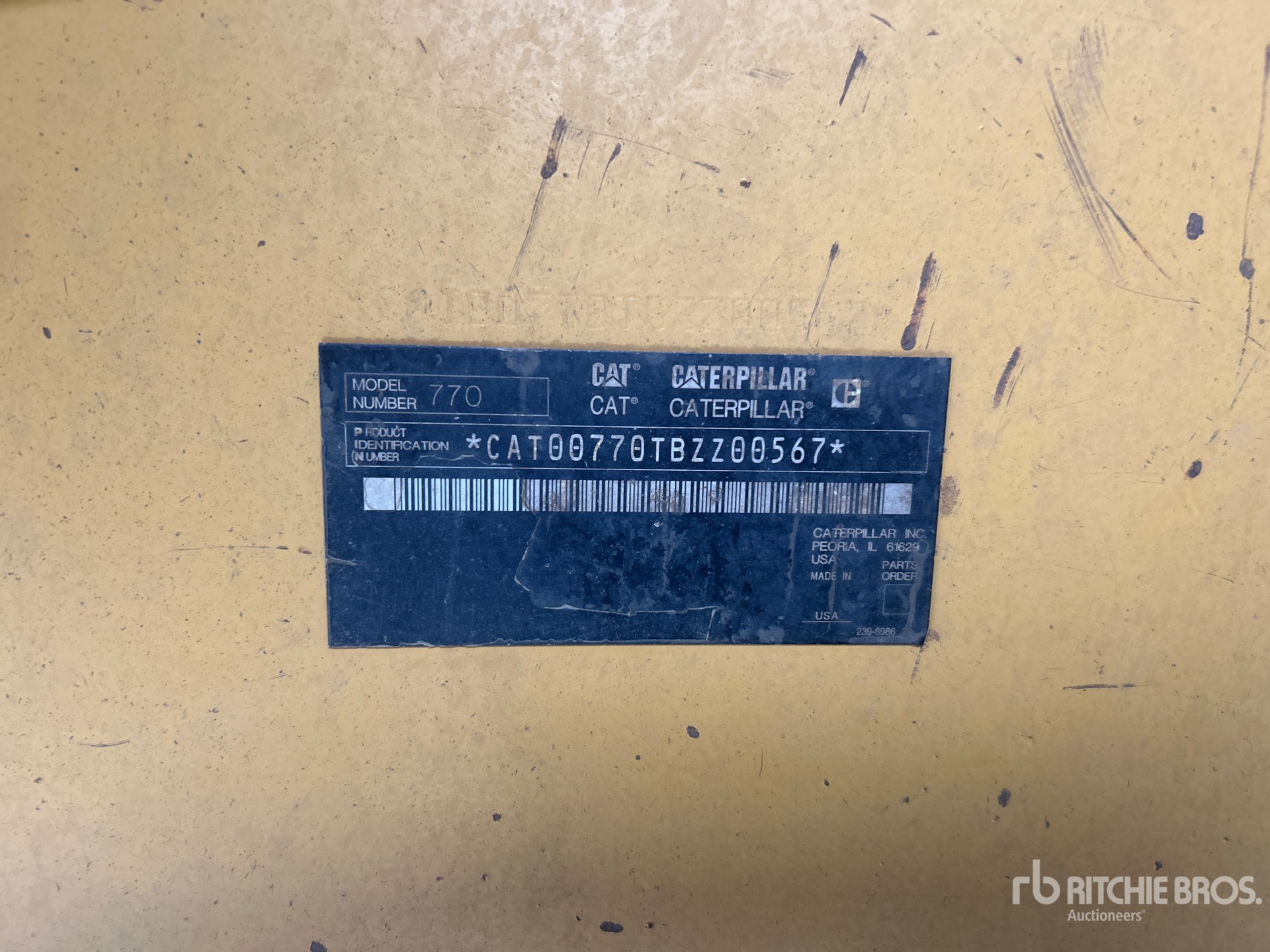 2010 Caterpillar 770