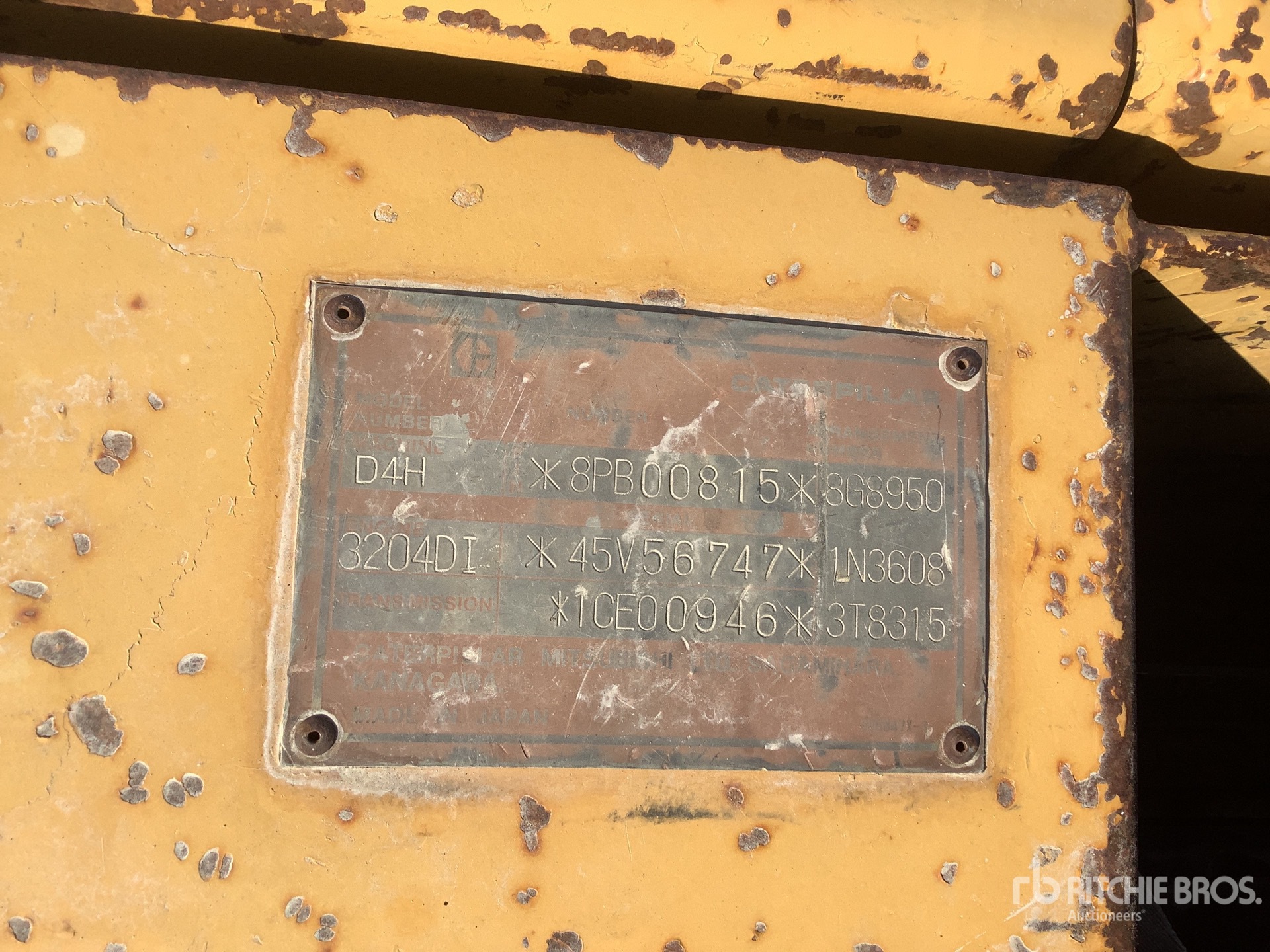 1986 Caterpillar D4H