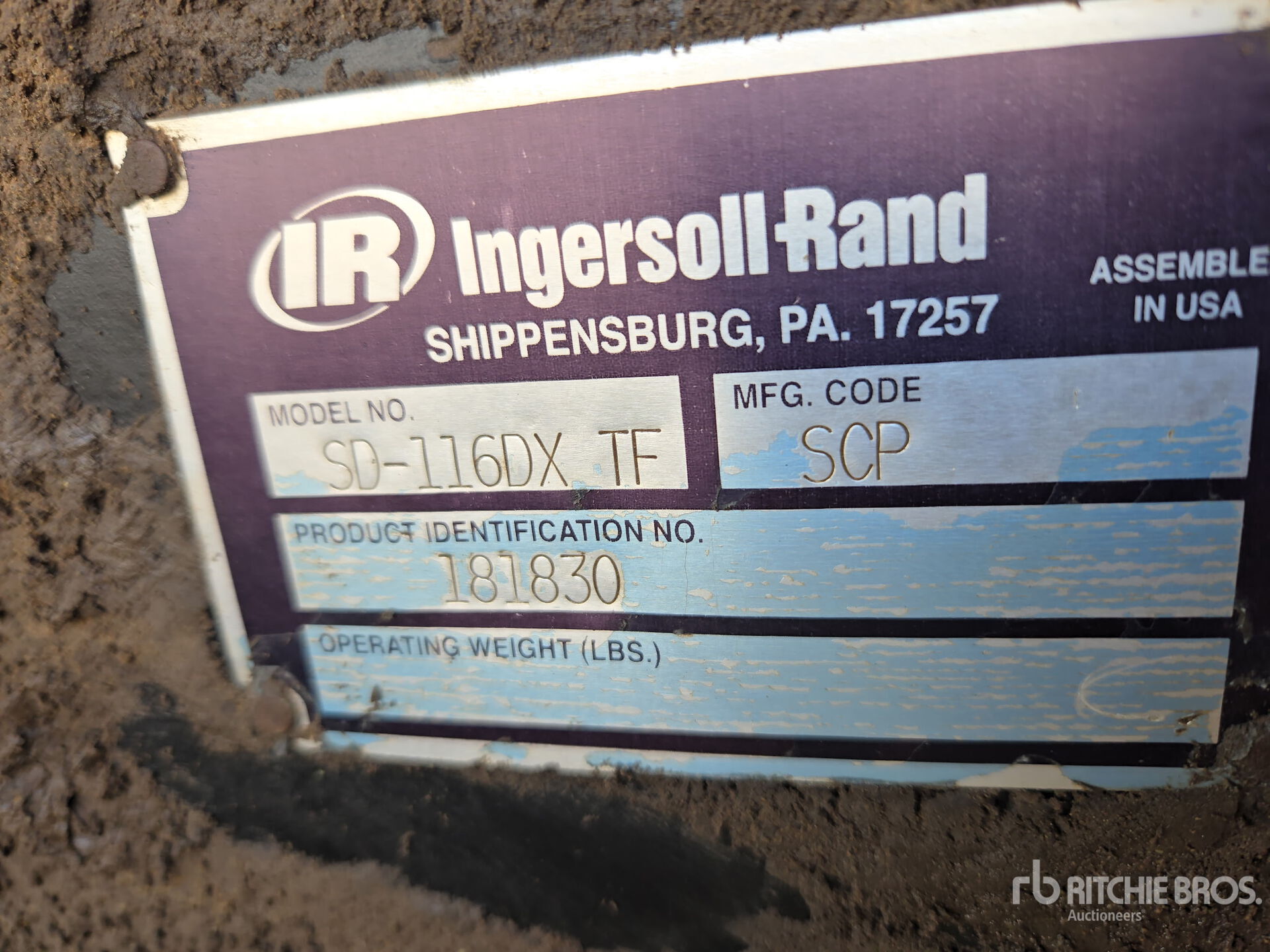 2005 Ingersoll Rand 116DX
