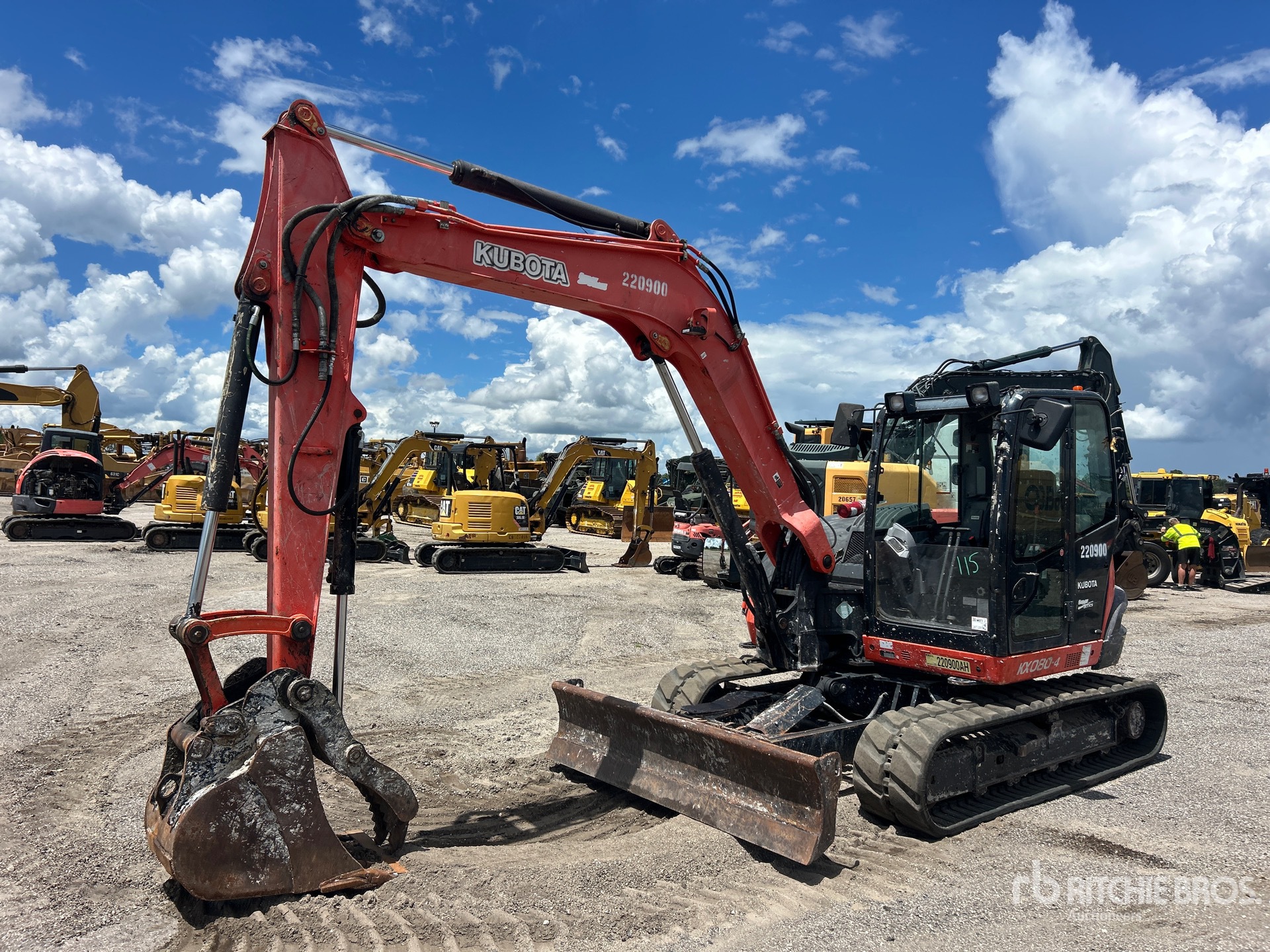 2019 Kubota KX080-4S