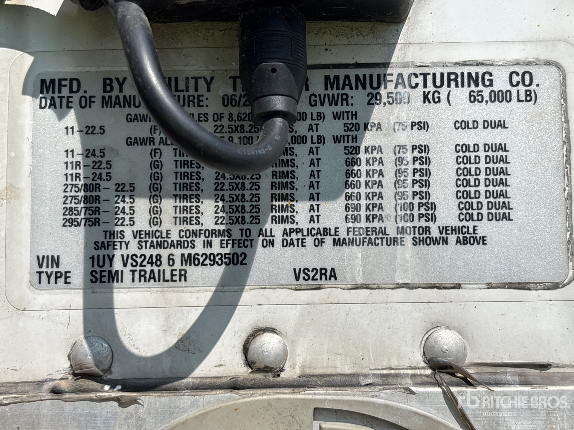 2021 Utility VS2RA 48/156/10
