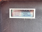 General Appearance with Hour Meter / Odometer